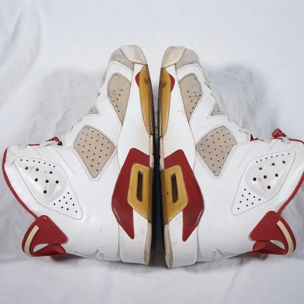Nike Air Jordan 6 Retro Alternate White University Red 2022 Men's 10.5
